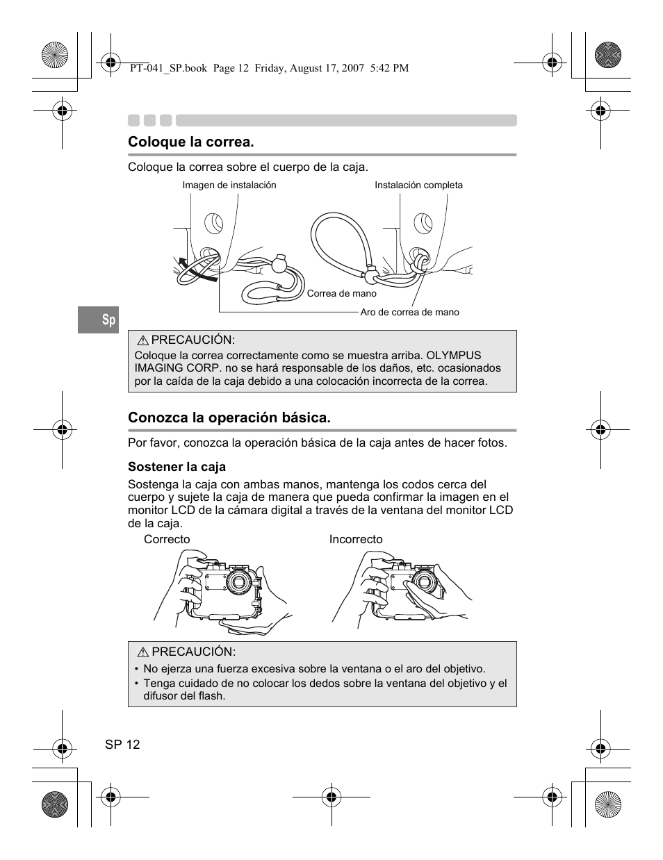 Olympus PT-041 User Manual | Page 164 / 268