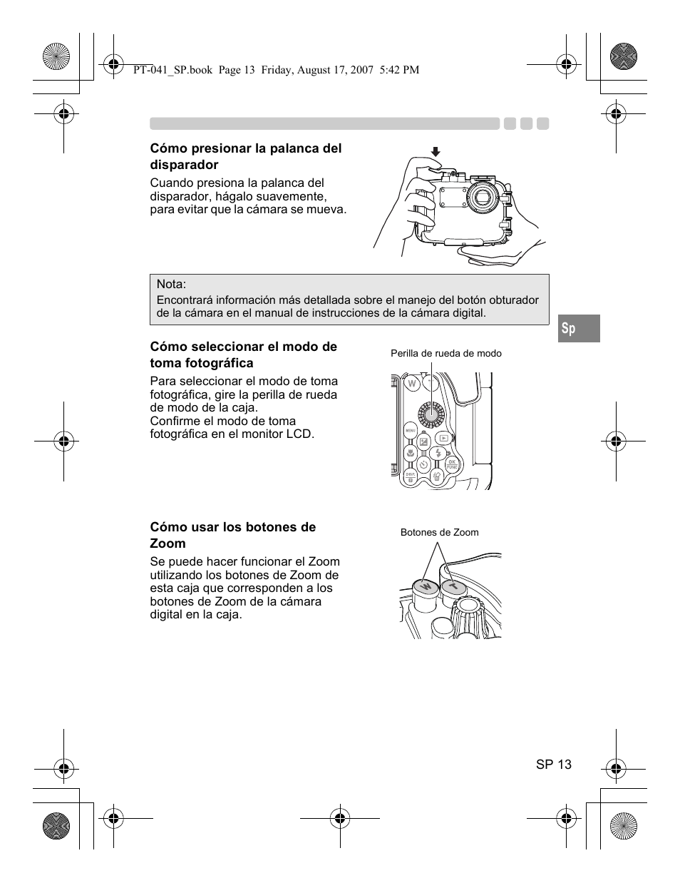 Olympus PT-041 User Manual | Page 165 / 268