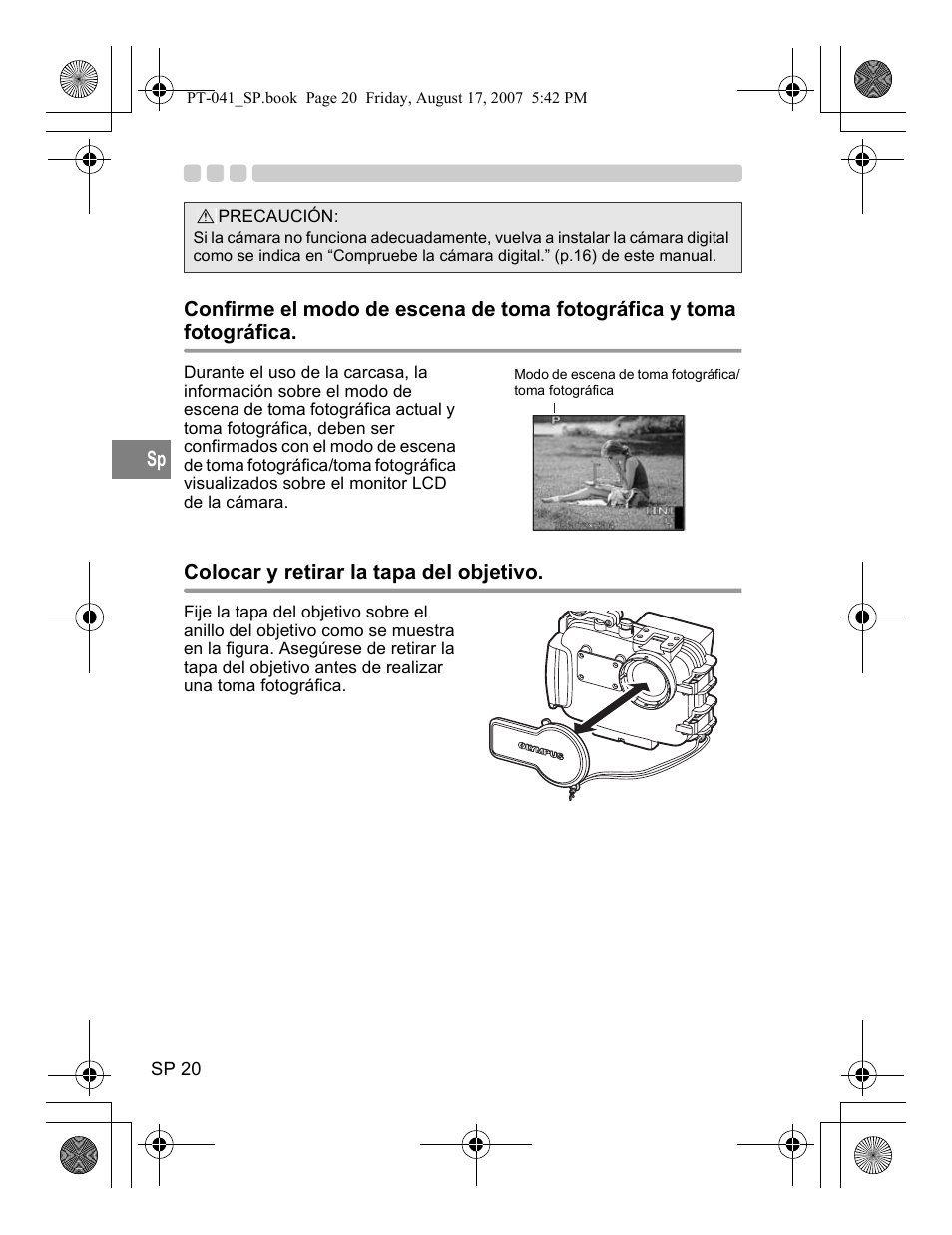 Olympus PT-041 User Manual | Page 172 / 268