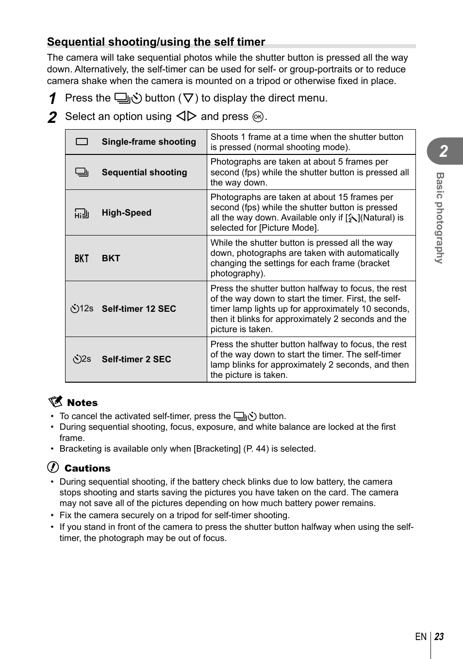 Olympus XZ-10 User Manual | Page 23 / 89