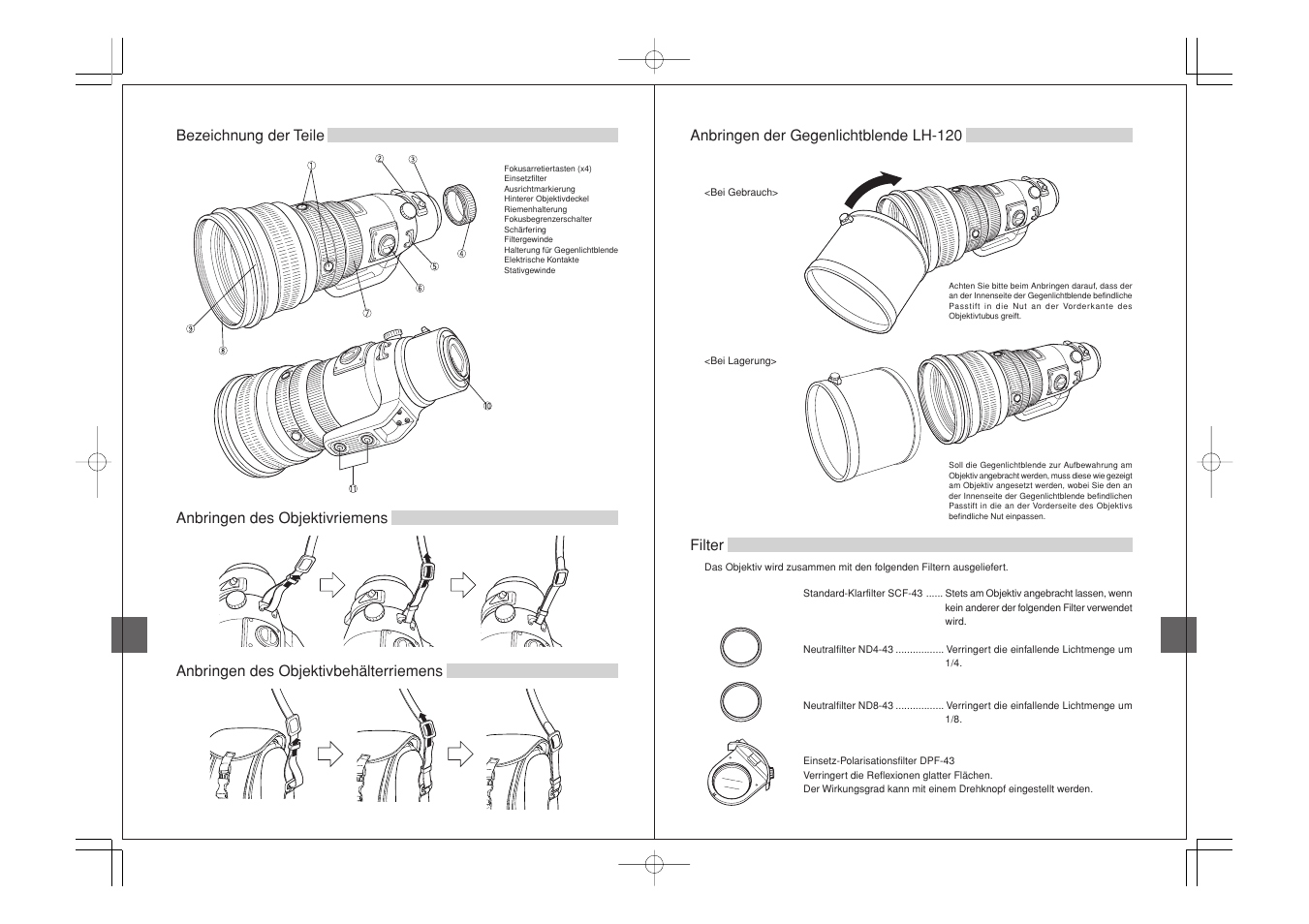 Olympus ED 300mm f2.8 User Manual | Page 13 / 36