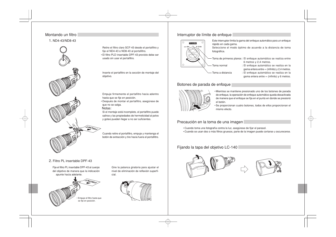 Olympus ED 300mm f2.8 User Manual | Page 24 / 36