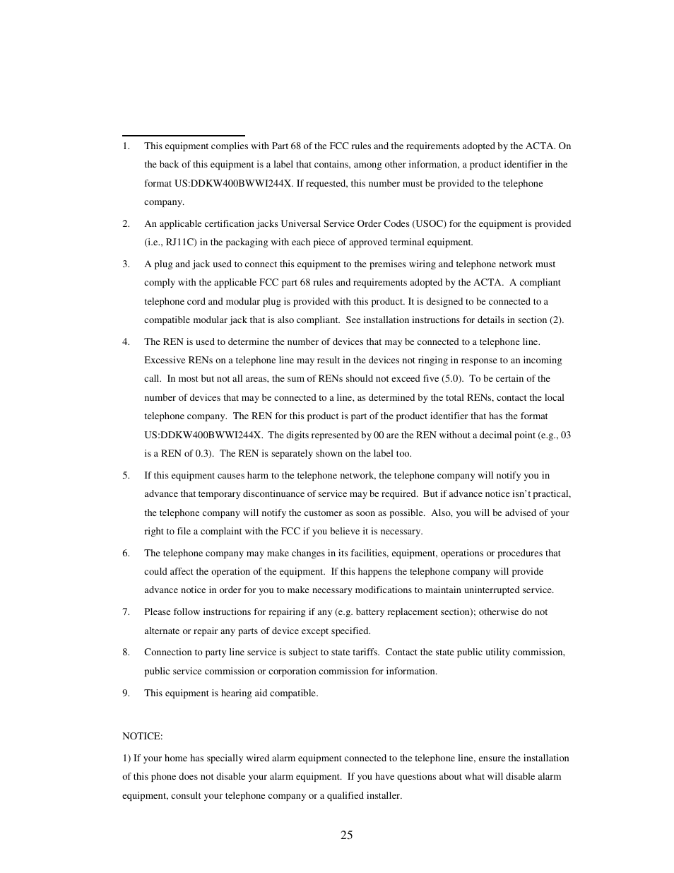 Alice & Law ATS 4121CL User Manual | Page 25 / 27