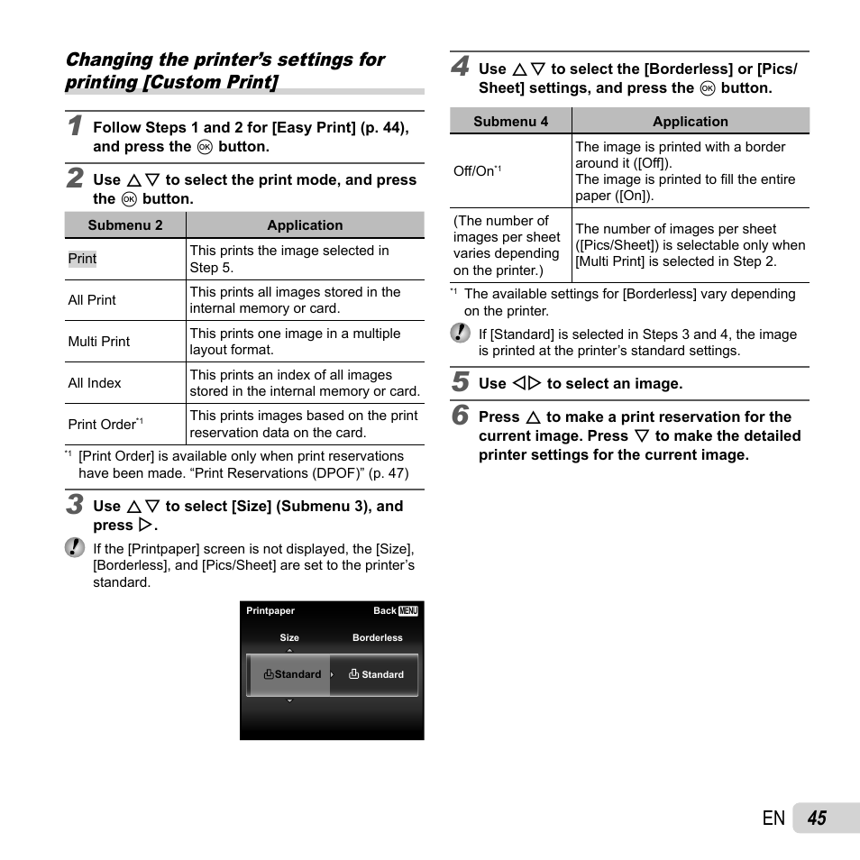 45 en | Olympus VG-170 User Manual | Page 45 / 71
