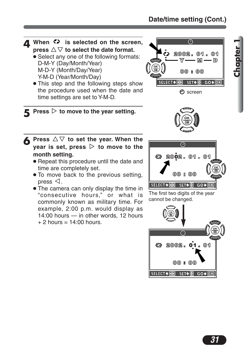 Chapter 1 | Olympus C-730 Ultra Zoom User Manual | Page 32 / 266