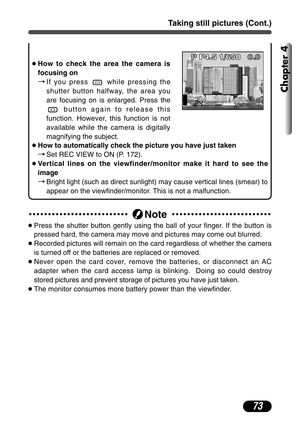 Chapter 4 | Olympus C-730 Ultra Zoom User Manual | Page 74 / 266