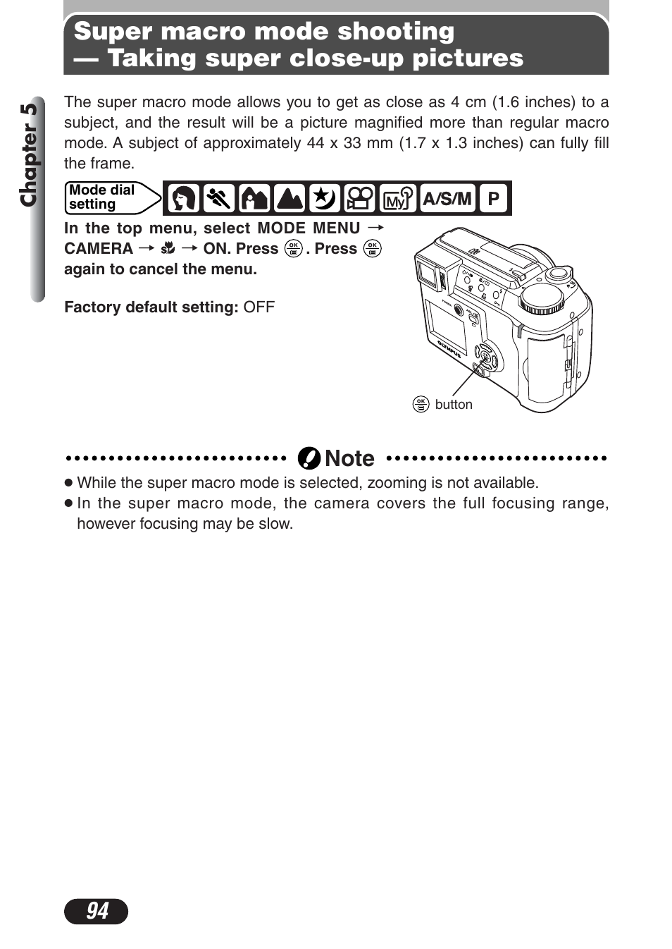 Chapter 5 | Olympus C-730 Ultra Zoom User Manual | Page 95 / 266