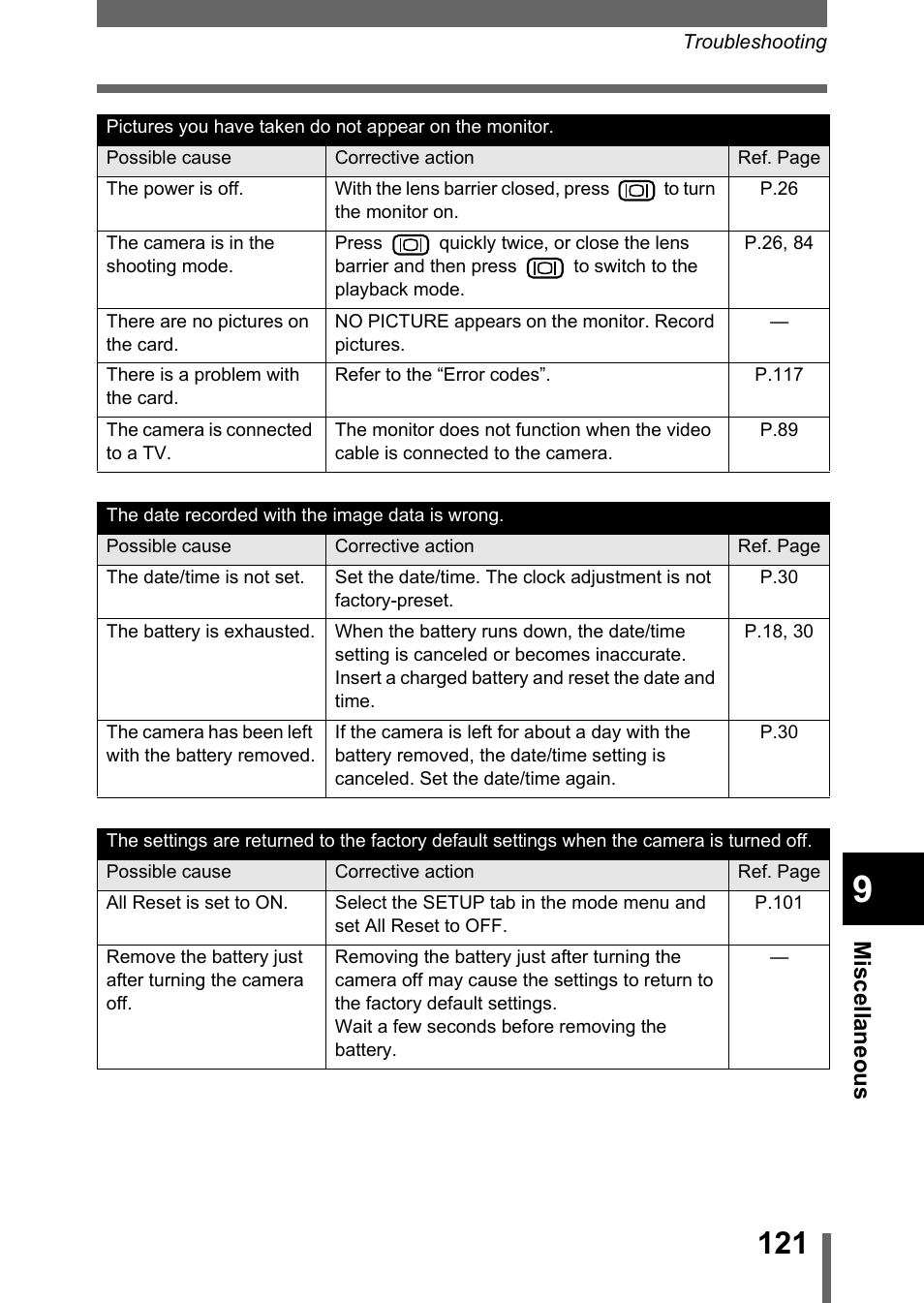 Olympus Stylus 400 Digital User Manual | Page 122 / 173