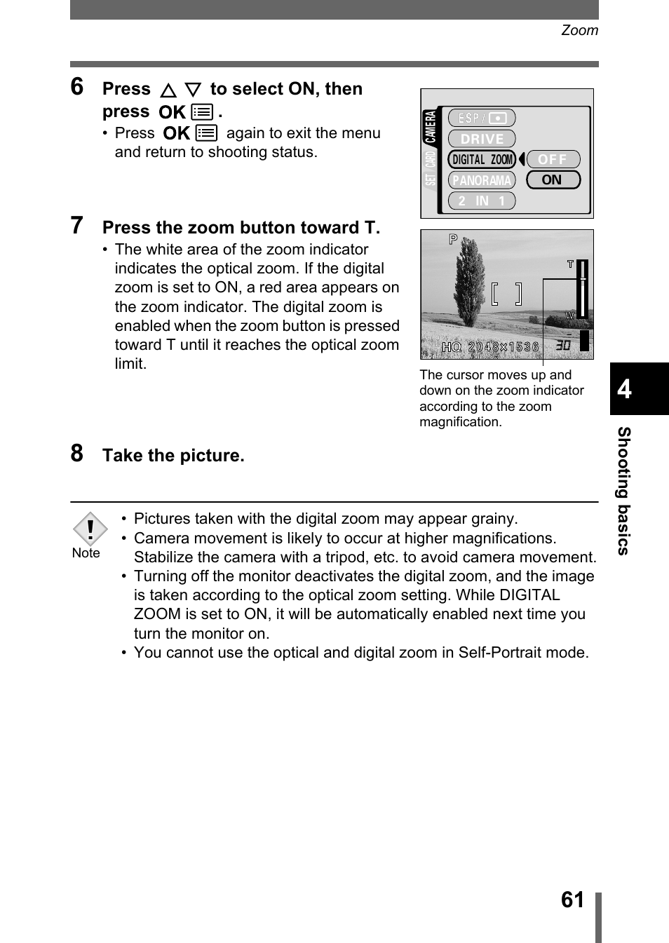 Olympus Stylus 400 Digital User Manual | Page 62 / 173