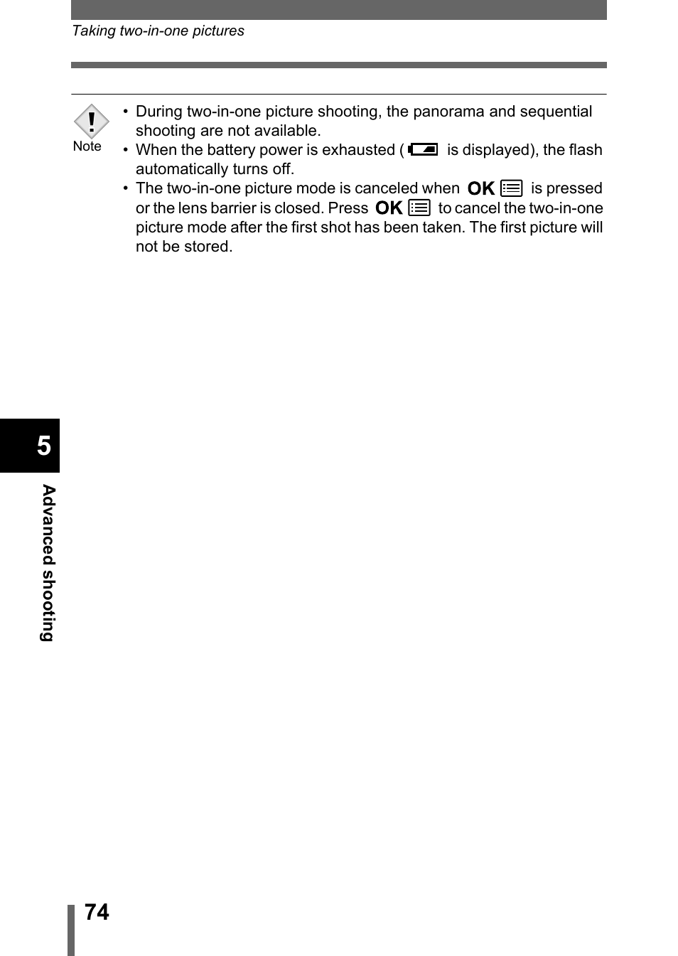 Olympus Stylus 400 Digital User Manual | Page 75 / 173