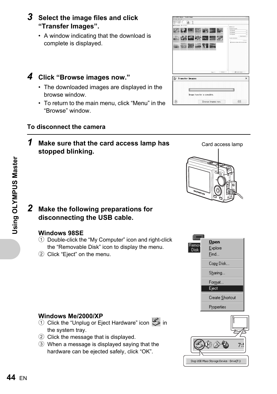 Gp.44 | Olympus FE-200 User Manual | Page 44 / 78