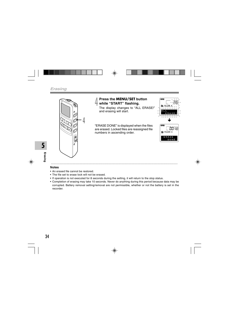 Olympus DS 2 User Manual | Page 34 / 64