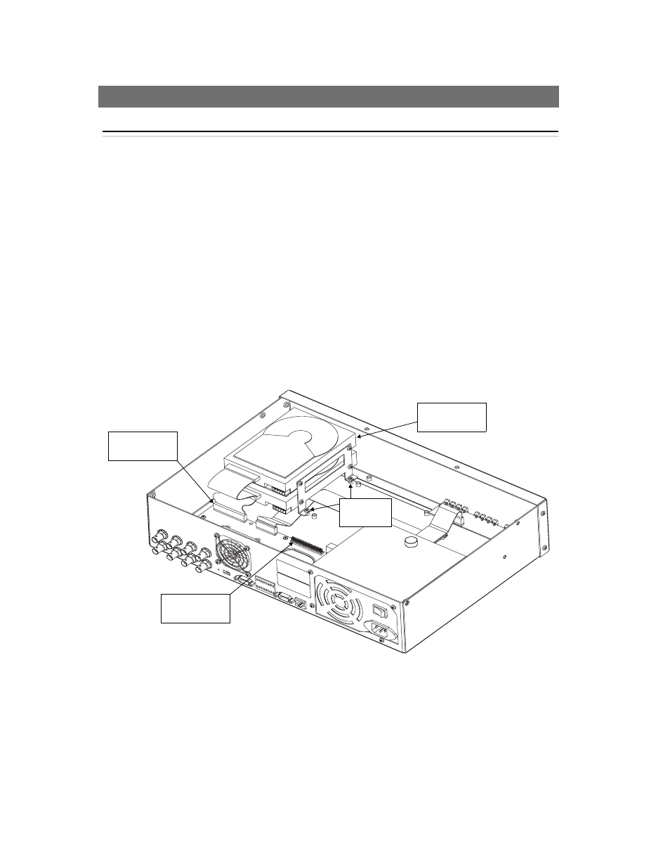 Appendix f - installing hard disks | Axis Communications 2460 User Manual | Page 62 / 72