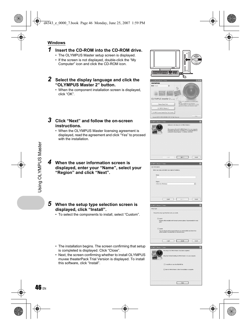 Olympus Stylus 790 SW User Manual | Page 46 / 84