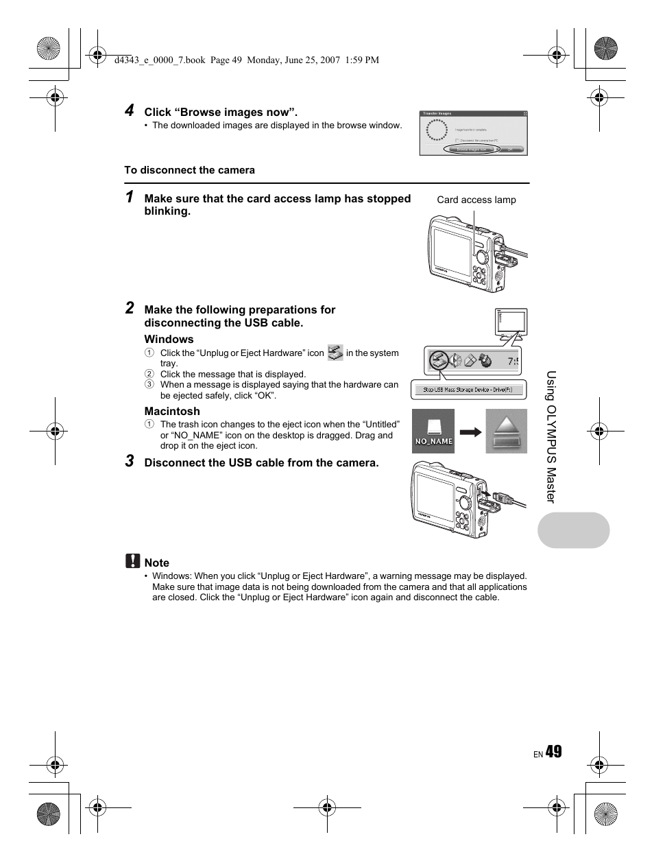 Olympus Stylus 790 SW User Manual | Page 49 / 84