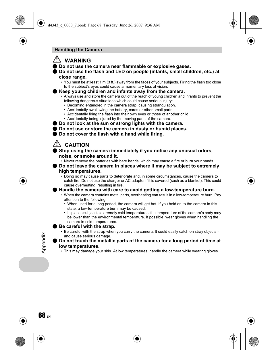 Olympus Stylus 790 SW User Manual | Page 68 / 84
