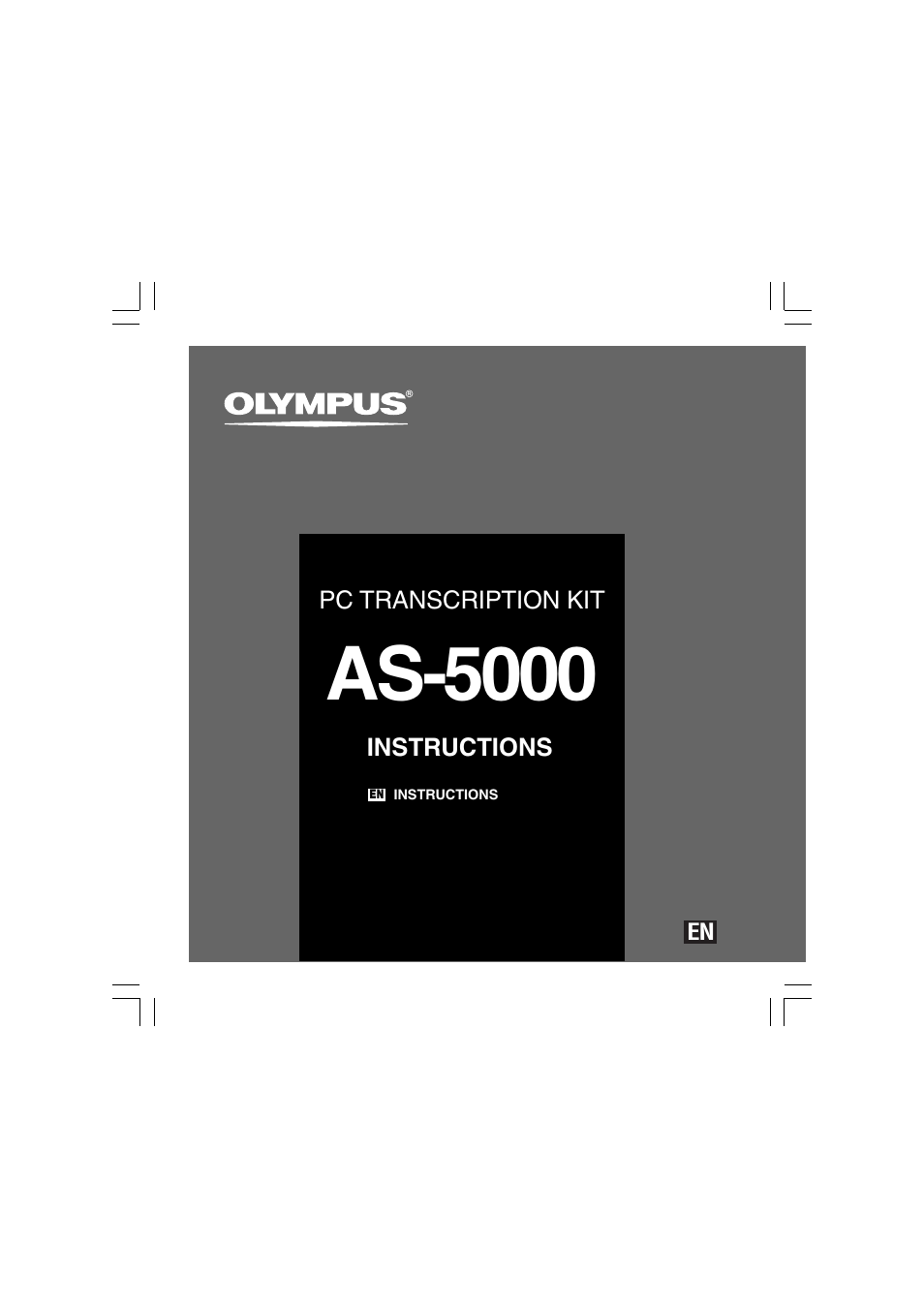 Olympus AS-5000 User Manual | 17 pages