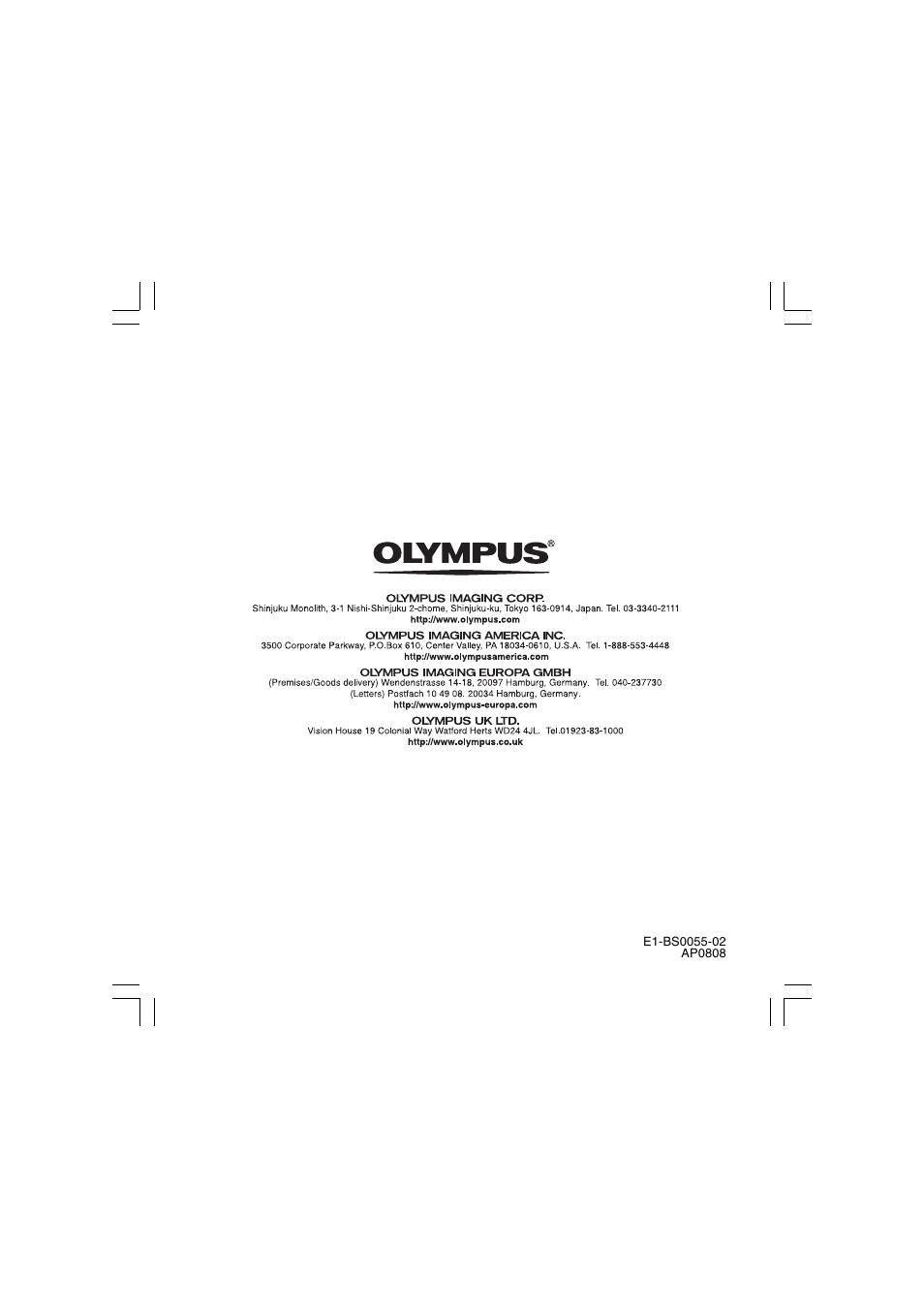 Olympus AS-5000 User Manual | Page 17 / 17