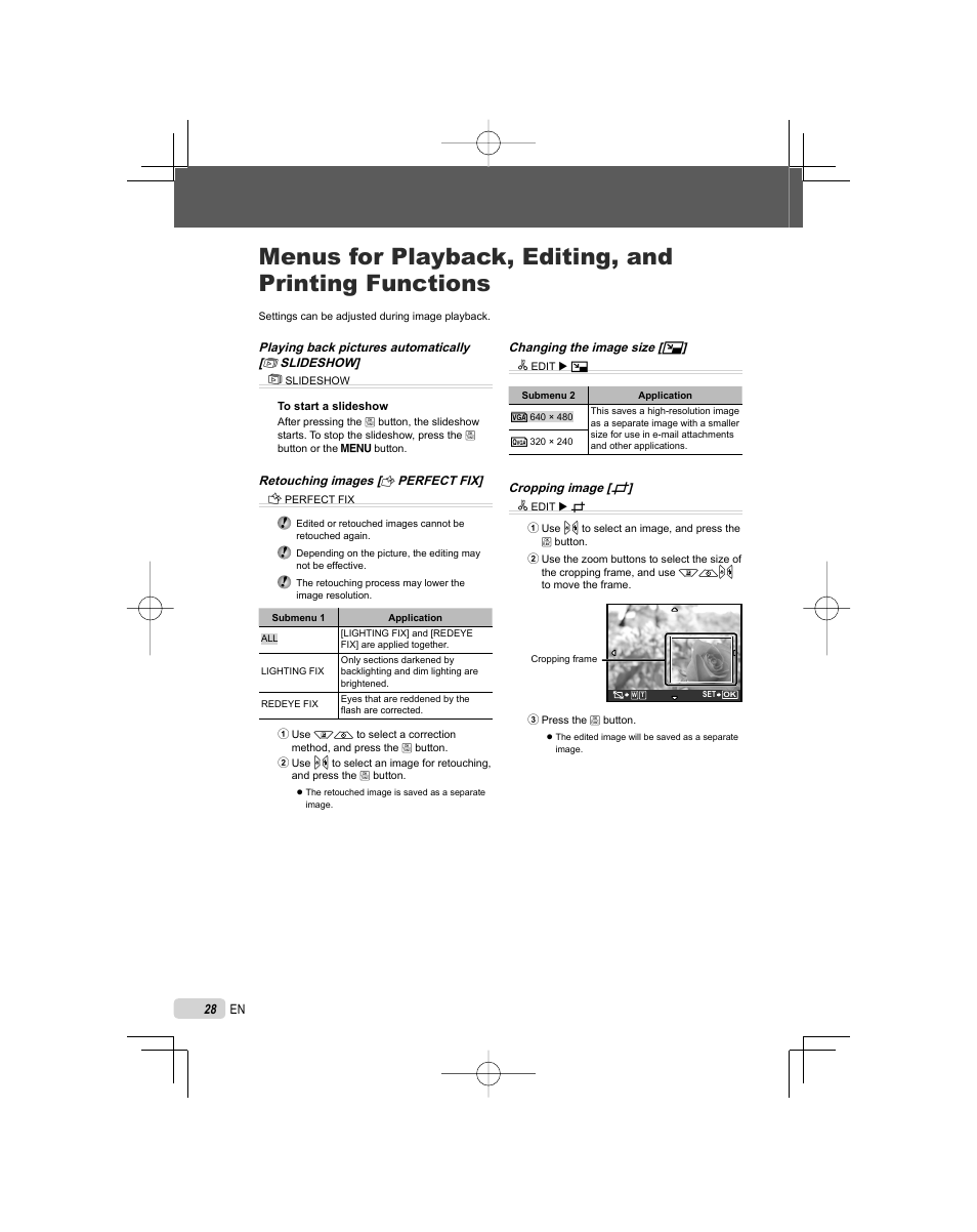 Olympus FE-5000 User Manual | Page 28 / 62