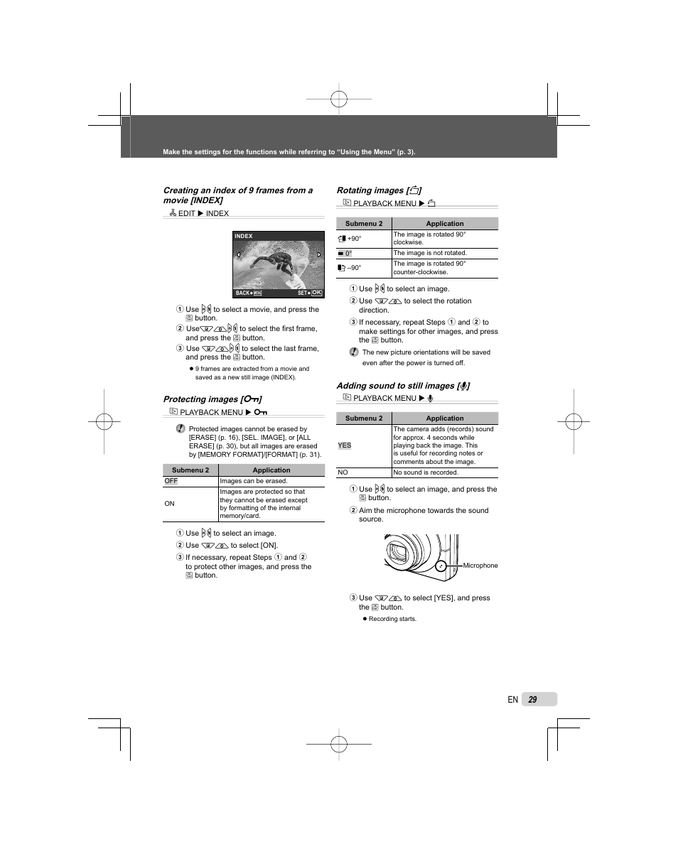Olympus FE-5000 User Manual | Page 29 / 62