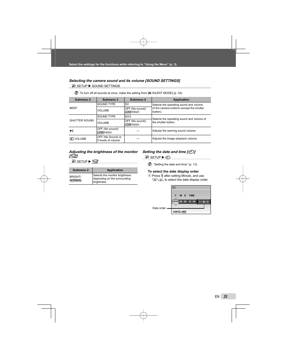 Olympus FE-5000 User Manual | Page 33 / 62