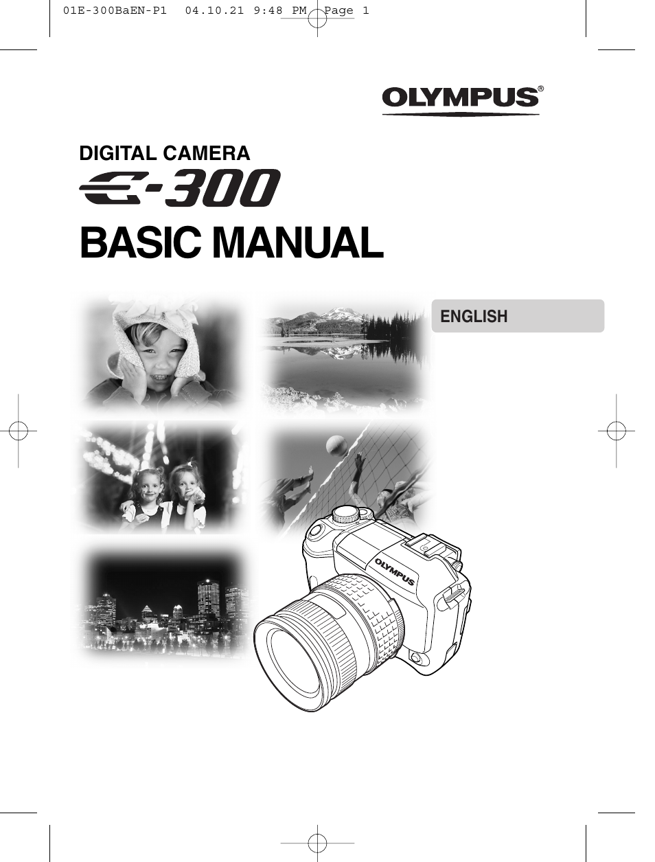 Olympus EVOLT E-300 User Manual | 34 pages