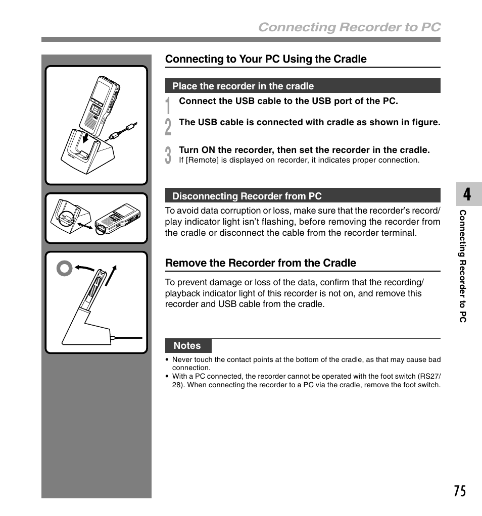 Olympus DS-5000ID User Manual | Page 75 / 83