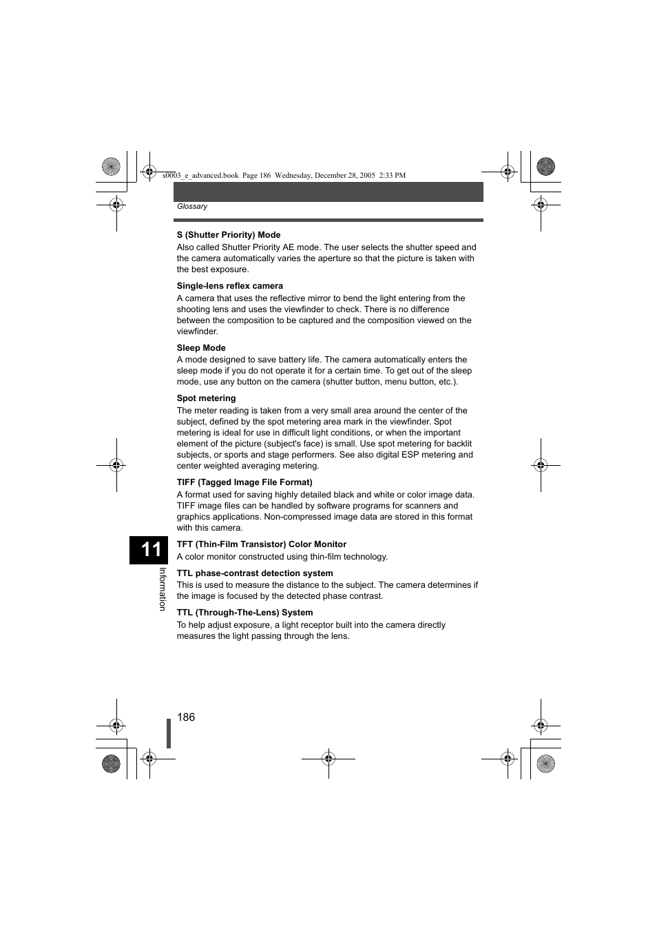 Olympus EVOLT E-330 User Manual | Page 186 / 196