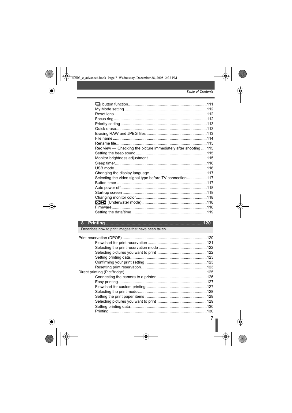 Olympus EVOLT E-330 User Manual | Page 7 / 196