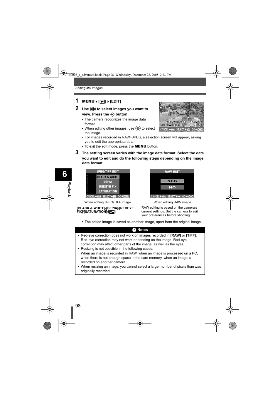 Olympus EVOLT E-330 User Manual | Page 98 / 196