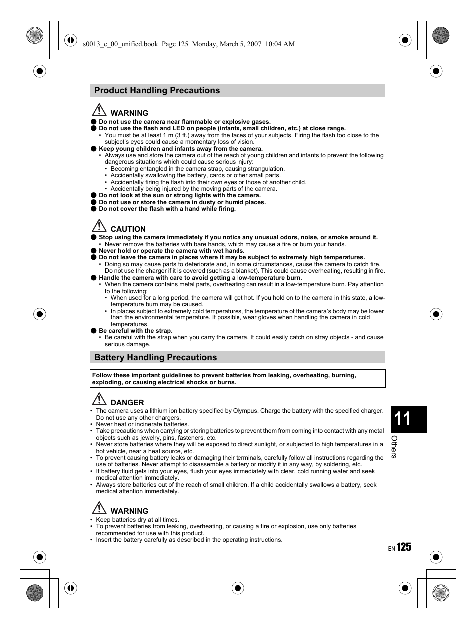 Olympus EVOLT E-410 User Manual | Page 125 / 132