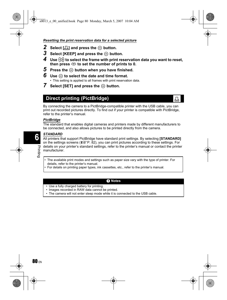 Olympus EVOLT E-410 User Manual | Page 80 / 132