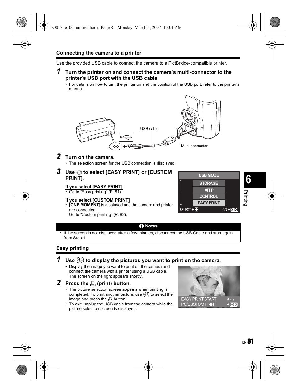 Olympus EVOLT E-410 User Manual | Page 81 / 132