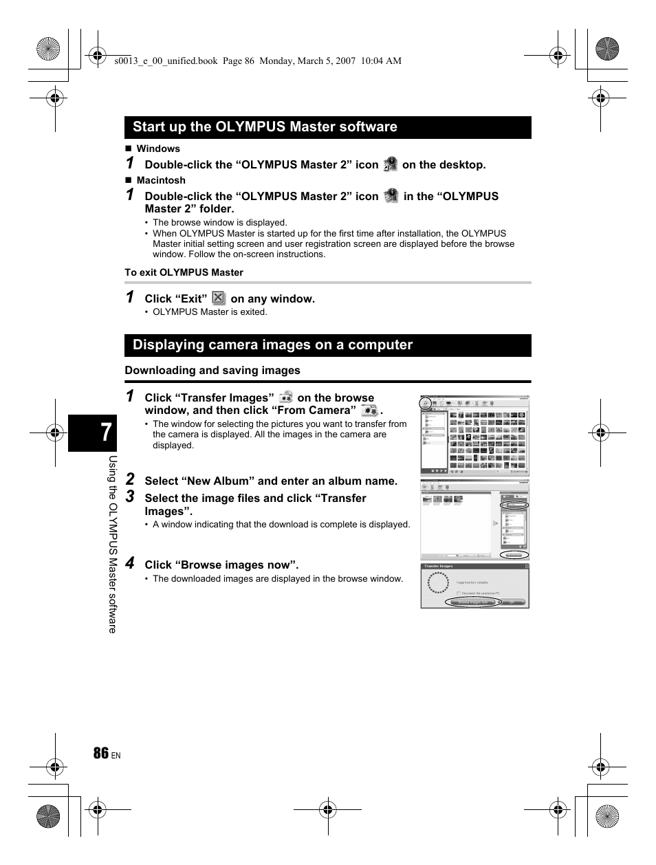 Olympus EVOLT E-410 User Manual | Page 86 / 132