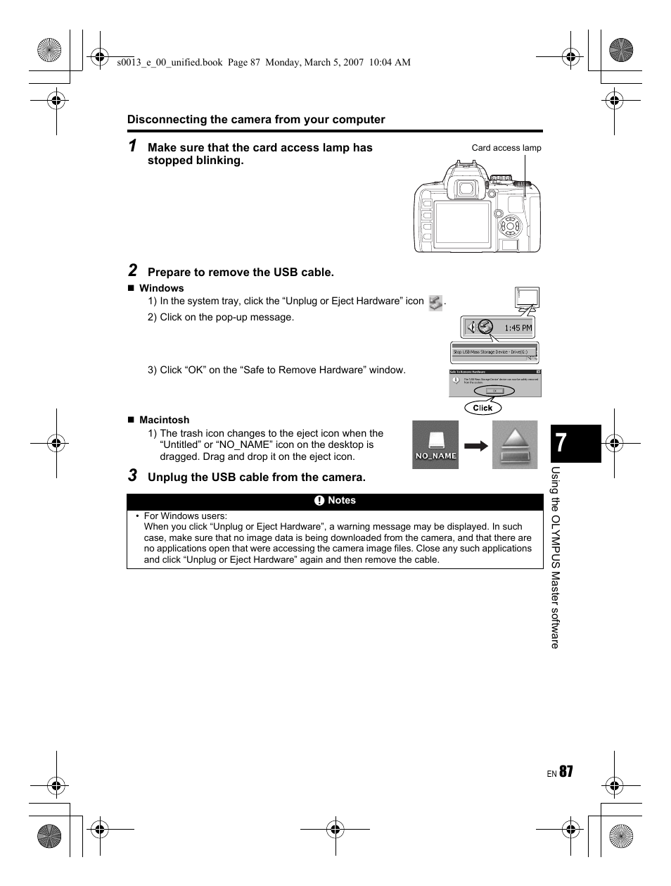Olympus EVOLT E-410 User Manual | Page 87 / 132