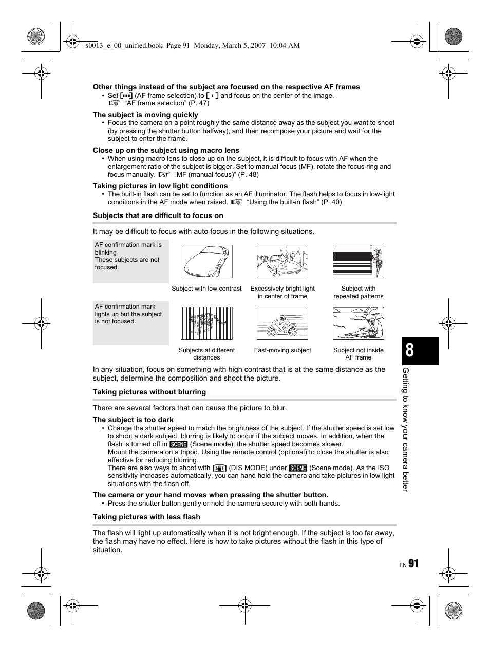 Olympus EVOLT E-410 User Manual | Page 91 / 132