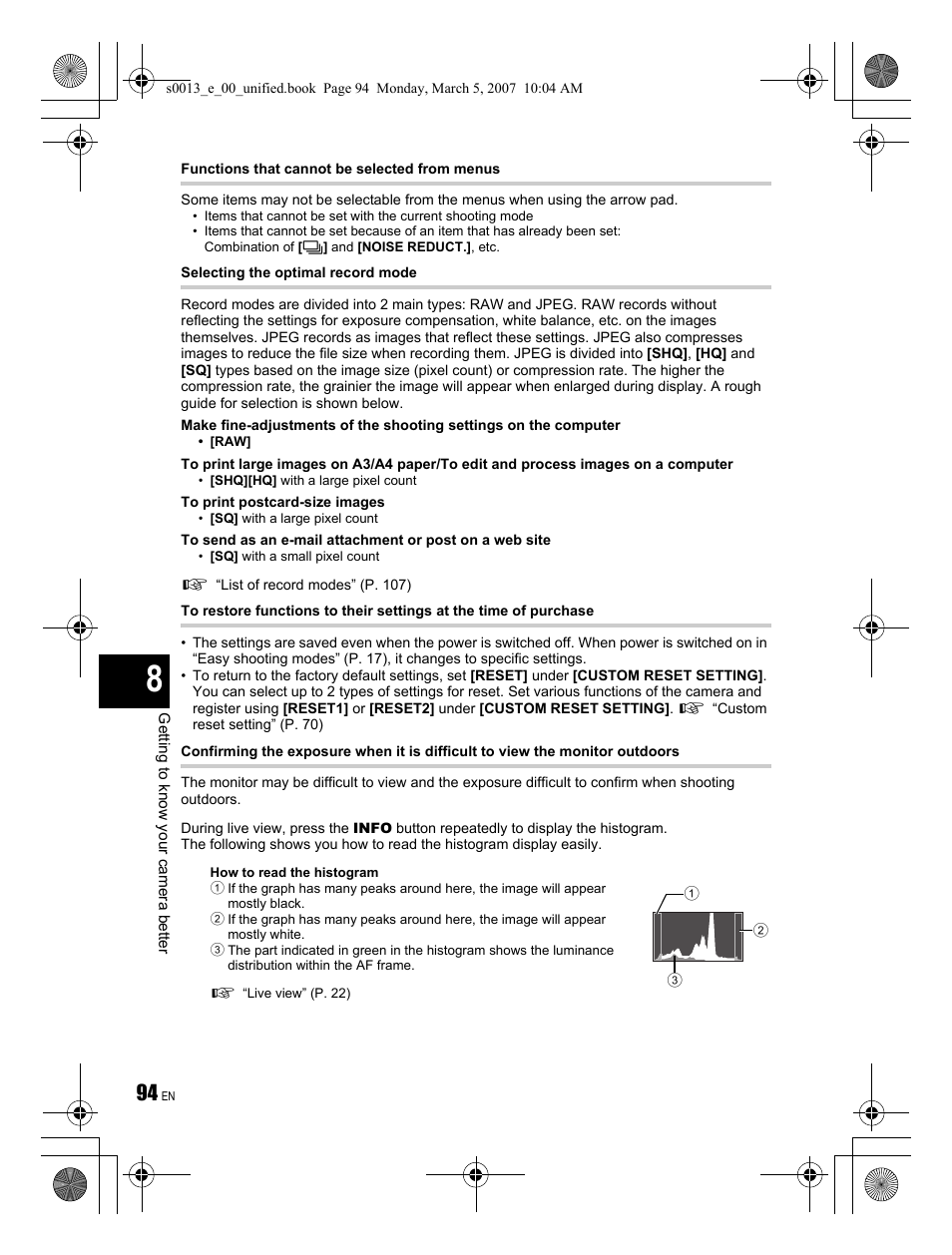 Olympus EVOLT E-410 User Manual | Page 94 / 132
