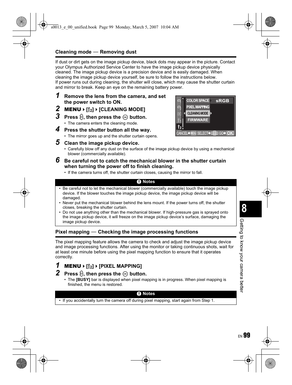 Olympus EVOLT E-410 User Manual | Page 99 / 132