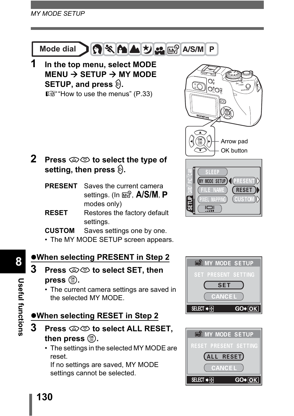 Olympus C-5000 Zoom User Manual | Page 131 / 215