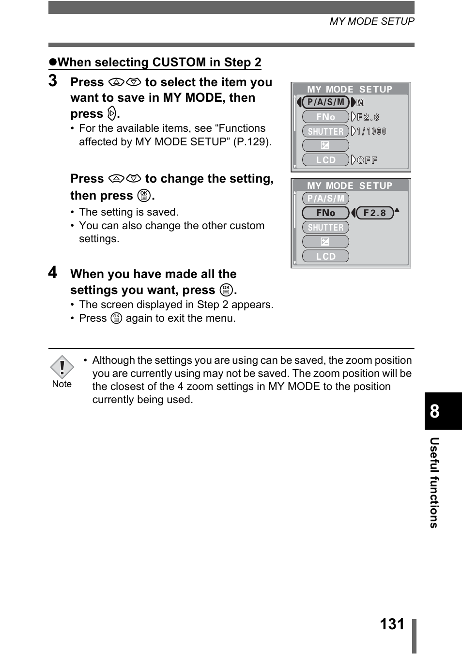 Olympus C-5000 Zoom User Manual | Page 132 / 215