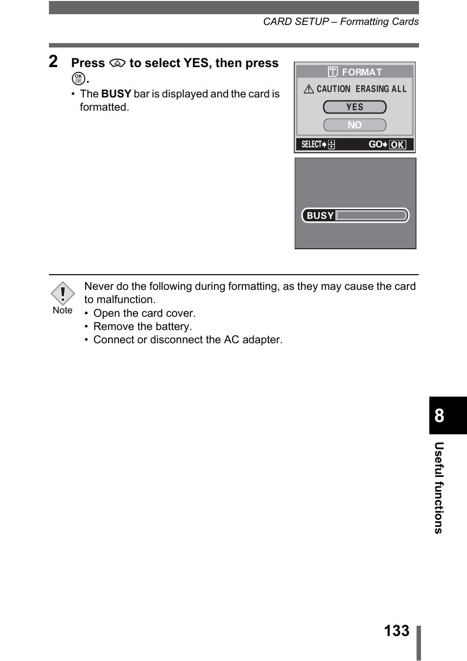 Olympus C-5000 Zoom User Manual | Page 134 / 215