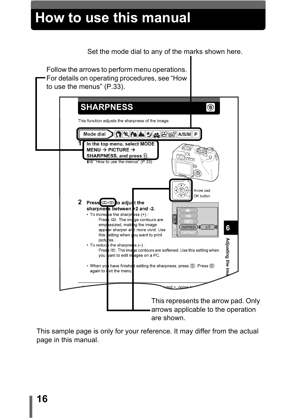How to use this manual | Olympus C-5000 Zoom User Manual | Page 17 / 215