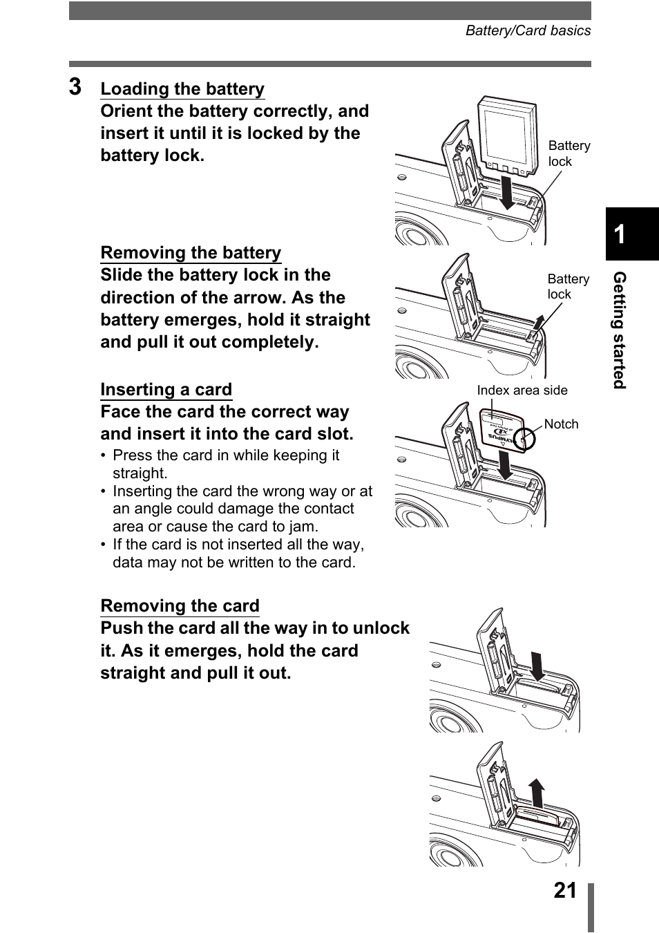 Olympus C-5000 Zoom User Manual | Page 22 / 215