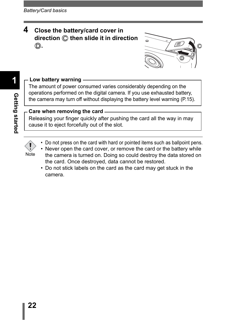 Olympus C-5000 Zoom User Manual | Page 23 / 215
