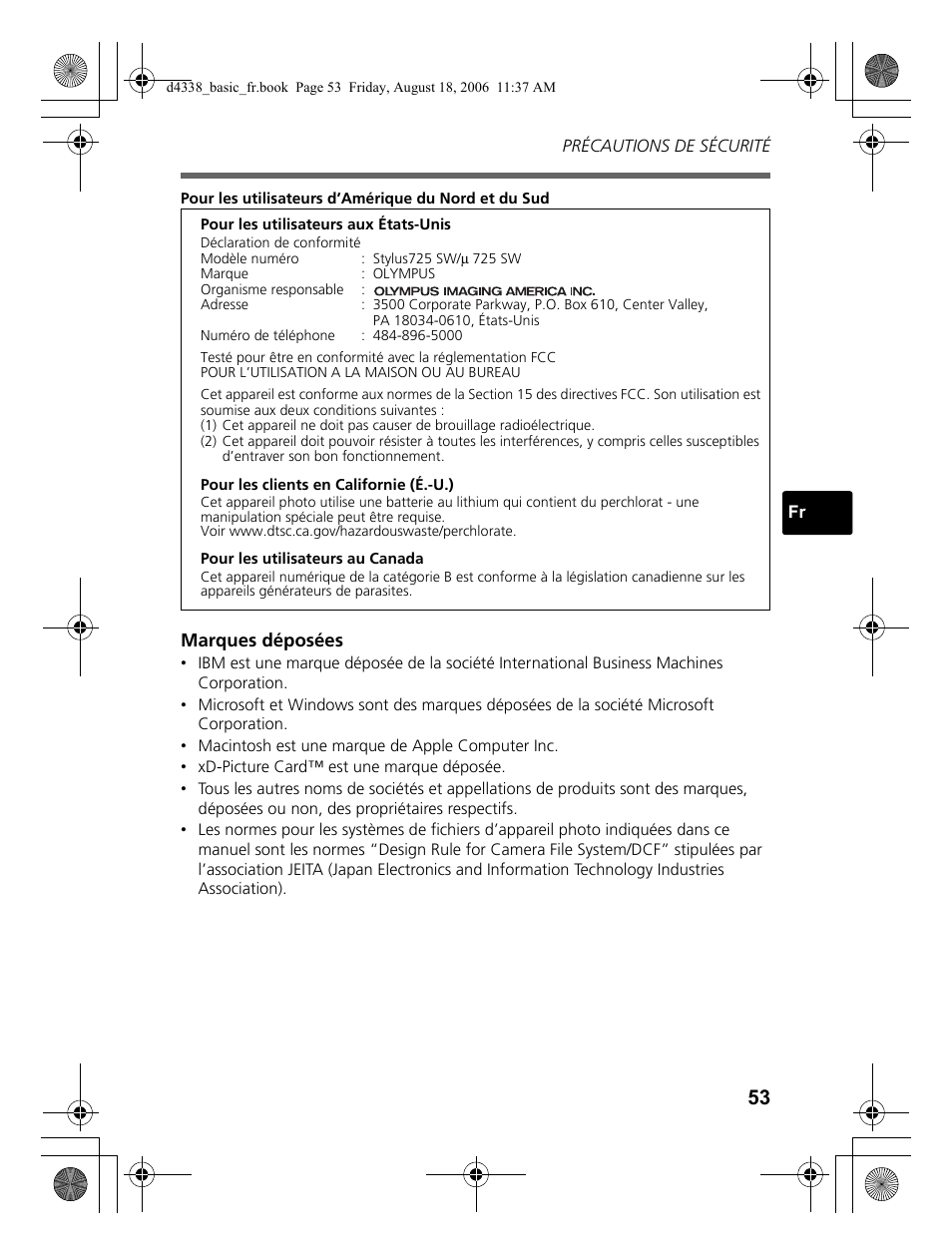 Olympus Stylus 725 SW User Manual | Page 53 / 84