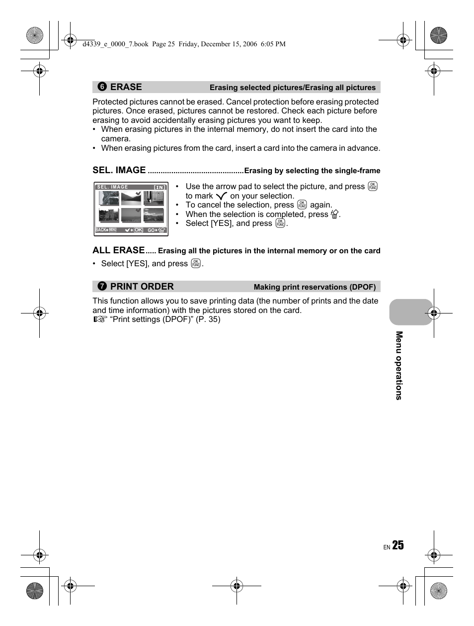 Olympus FE-250 User Manual | Page 25 / 76