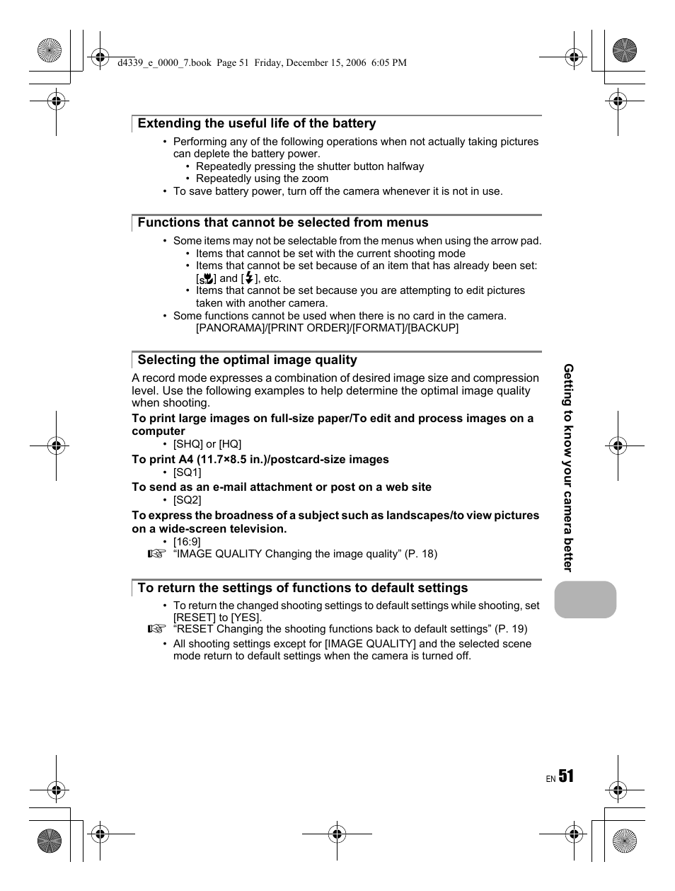 Olympus FE-250 User Manual | Page 51 / 76