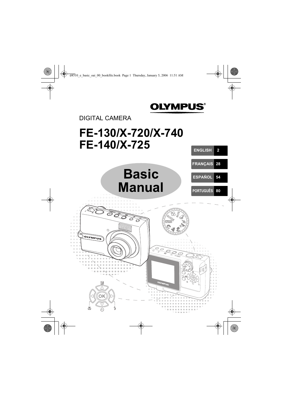 Olympus FE-130 User Manual | 108 pages