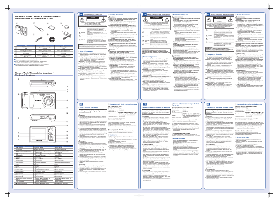 Olympus T-100 User Manual | Page 2 / 2