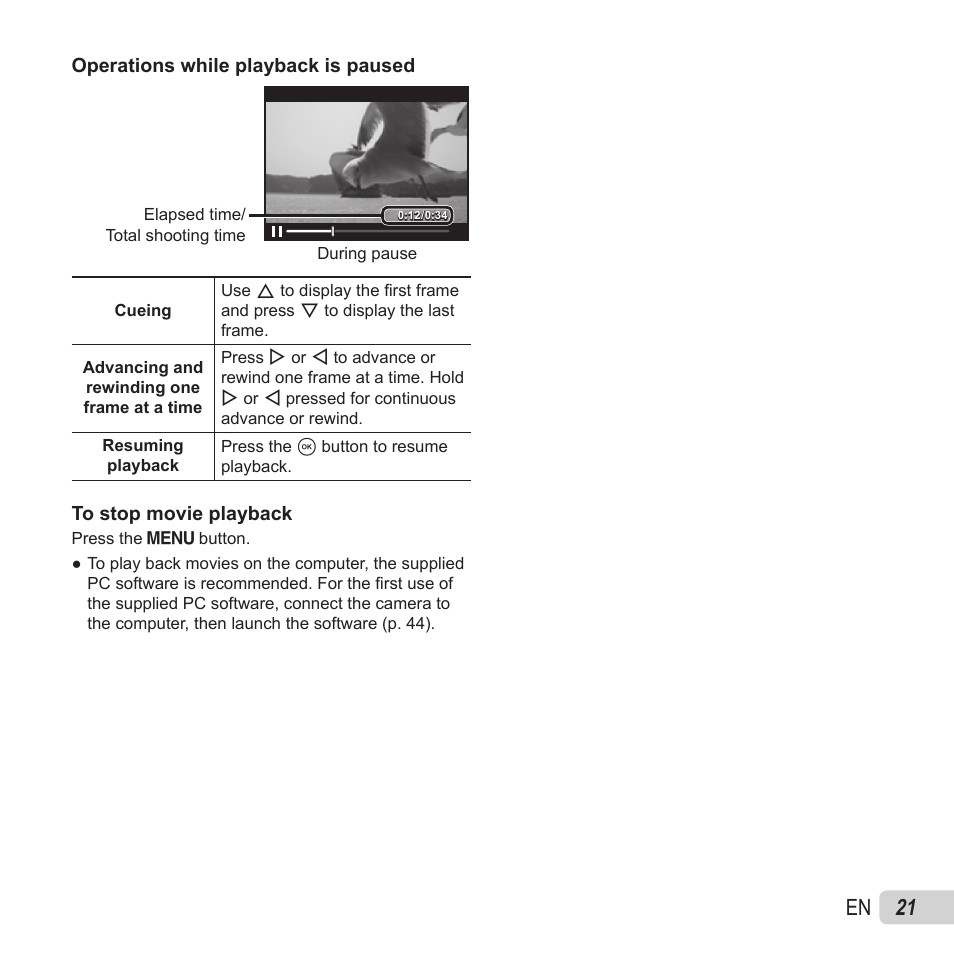 21 en | Olympus SZ-15 User Manual | Page 21 / 79